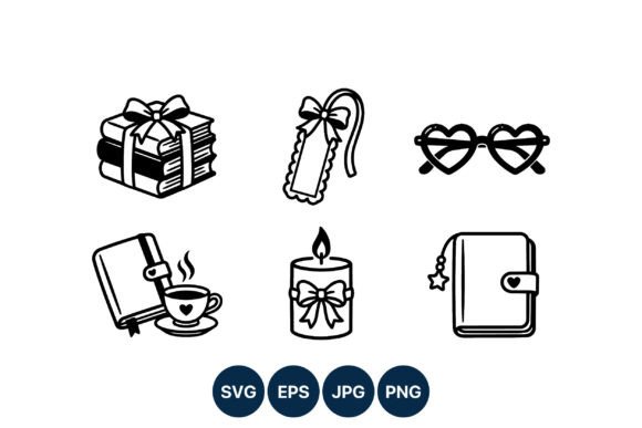 Heart Charm Graphics: Timeless Craft Illustrations