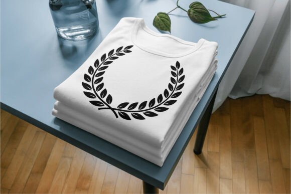 Laurel Wreath Open Frame SVG