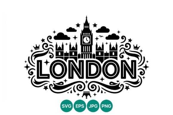 London Big Ben Vector Design: Graphics & Illustrations