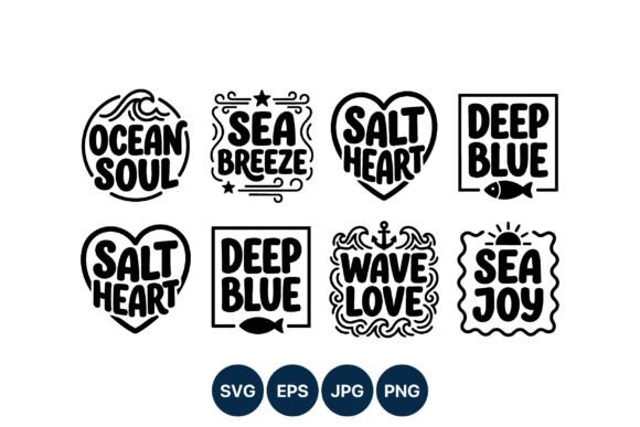 Ocean Soul Graphics for Coastal Branding & Illustrations