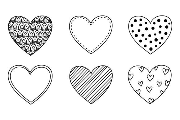 Pattern Heart SVG Bundle: Graphics & Illustrations for Local Branding