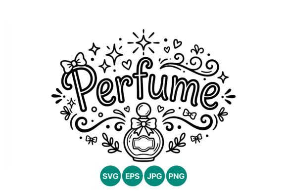 Perfume Lettering Graphics & Illustrations Review