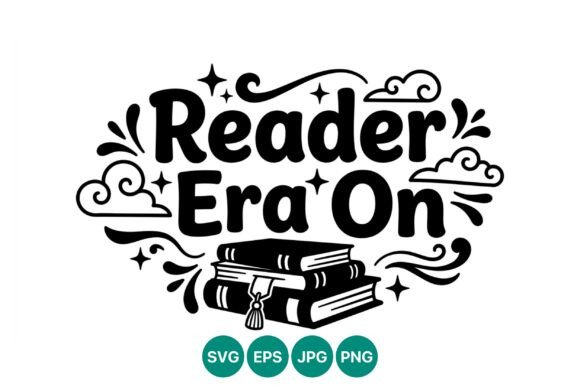 Reader Era on Book Vector Art: Graphics & Illustrations