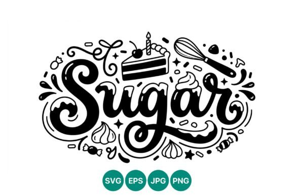 Sugar Script Lettering Graphics & Illustrations Review