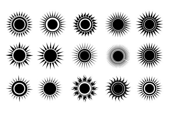 Sunburst Rays SVG Bundle: A Designer’s Asset Review